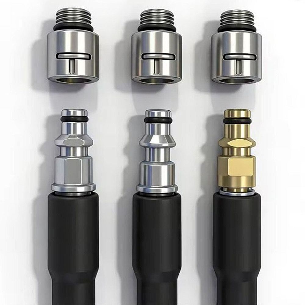 Laser Nozzle Ceramic - Adaptor Mesin Cuci Tekanan 1/4 Inci,