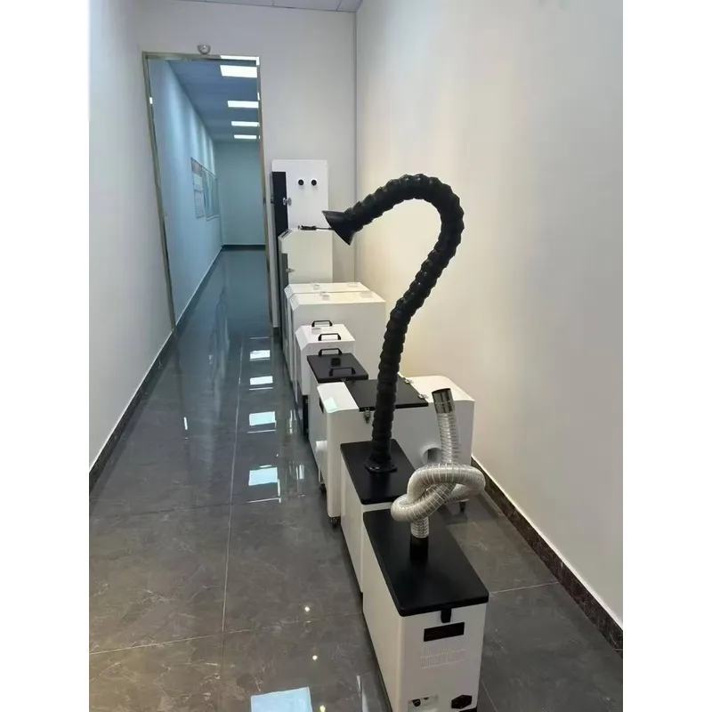 Industrial Laser Welding Iron - Sistem Pemurni Asap Bengkel Industri Mobile