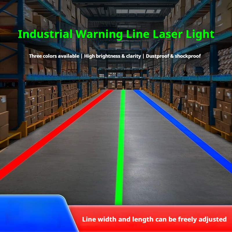 Industrial Laser Projector - Lampu Proyeksi Peringatan Keselamatan Laser Satu