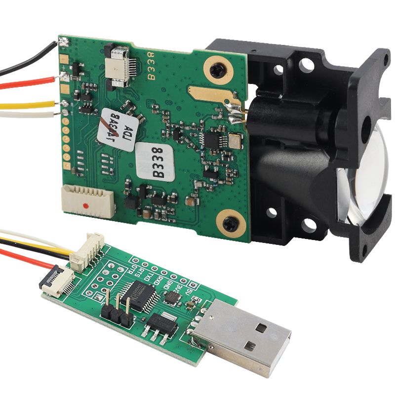 Industrial Laser Sensor - Sensor Jarak Laser LDJ 200m Modul