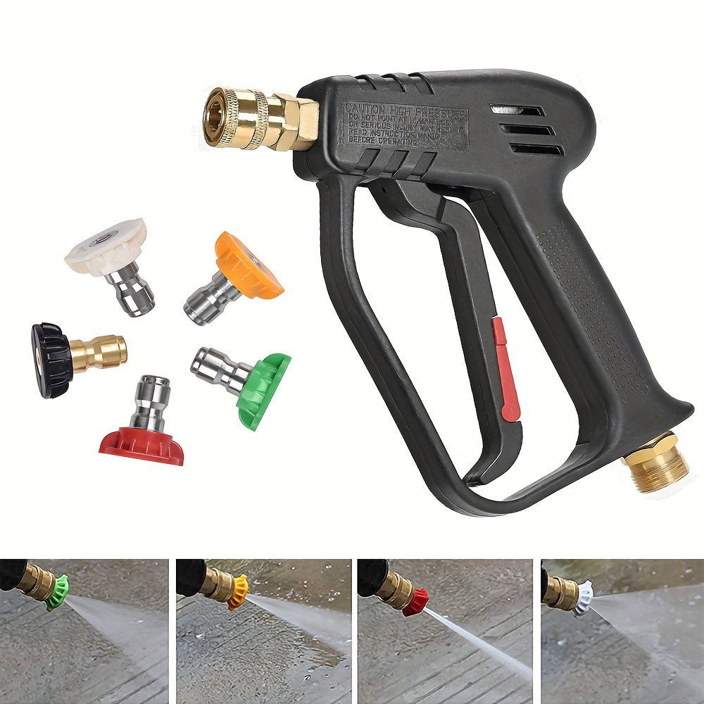 Laser Nozzle Ceramic - Pistol Pencuci Tekanan Tinggi 4000PSI dengan