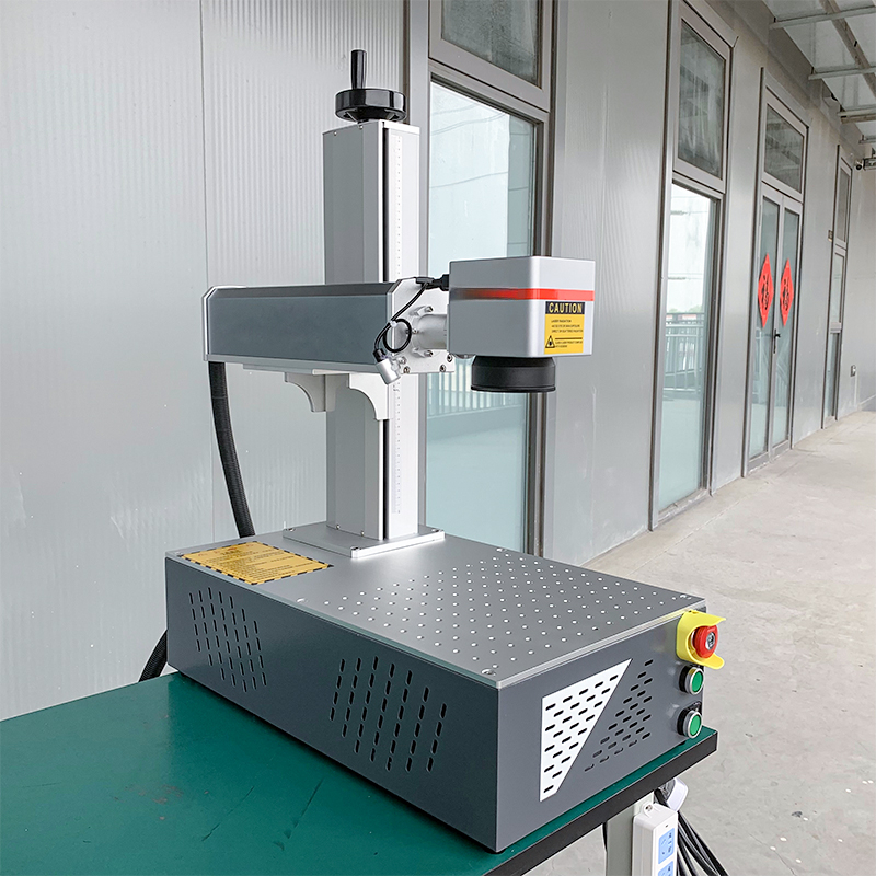 Industrial Fiber Laser - Mesin Penanda Laser Serat Logam Portabel
