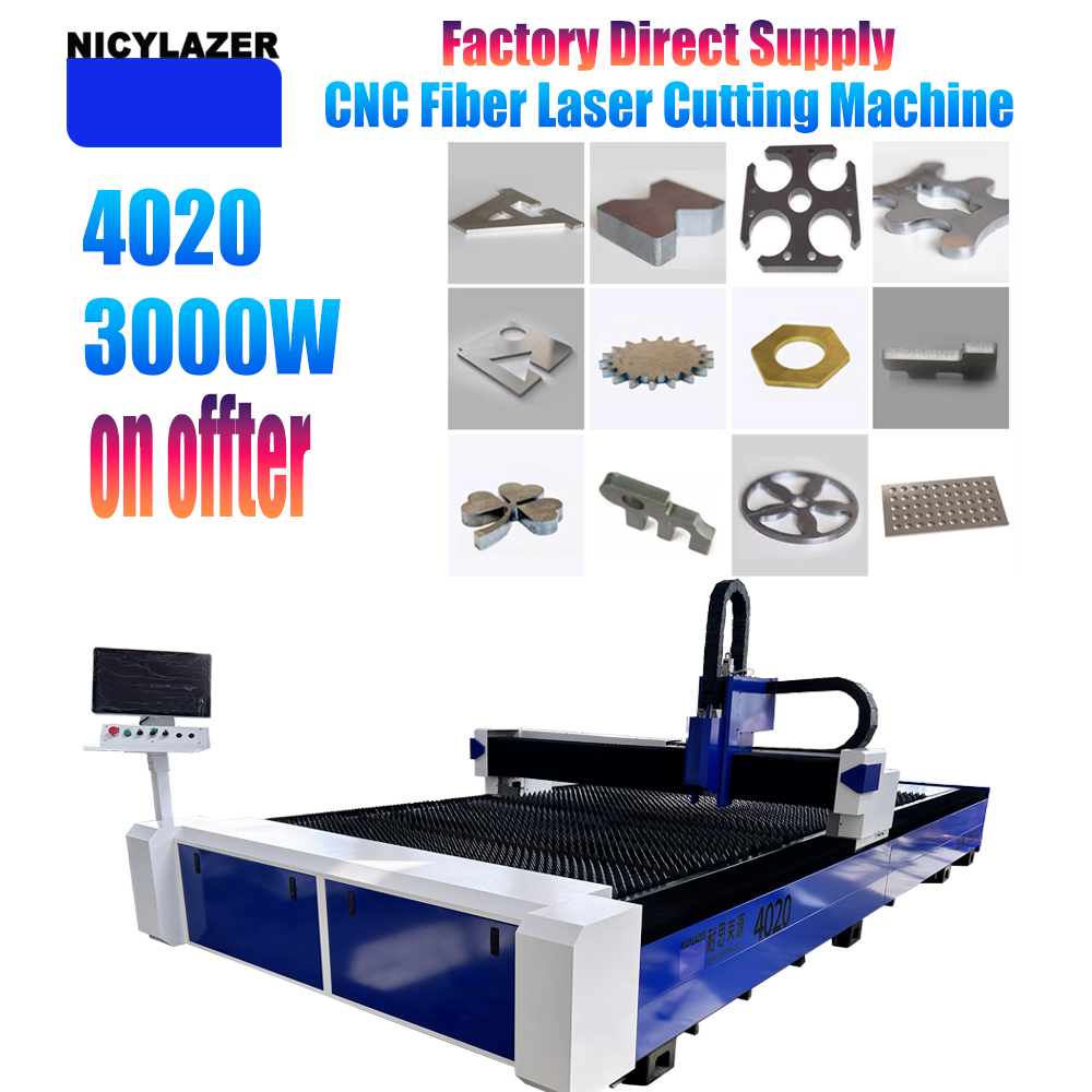 Industrial Laser Metal Cutting Machine - Mesin Pemotong Laser Fiber NICYLAZER CNC