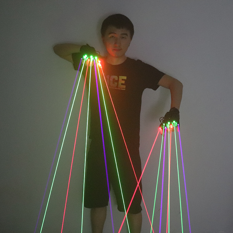 Industrial Laser Projector - Sarung Tangan Laser Hijau Merah Biru