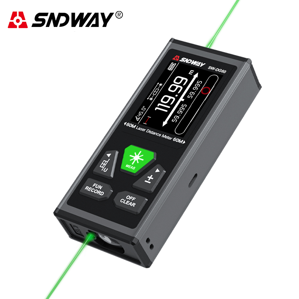 Industrial Laser Sensor - SNDWAY Laser ganda pengukur jarak, alat