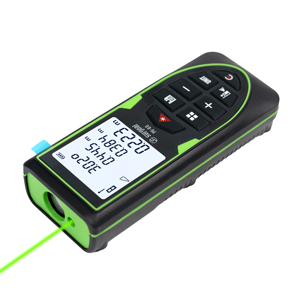 Pengukur Jarak Laser Hijau 120 - Industrial Laser Tape Measure ulasan dan harga