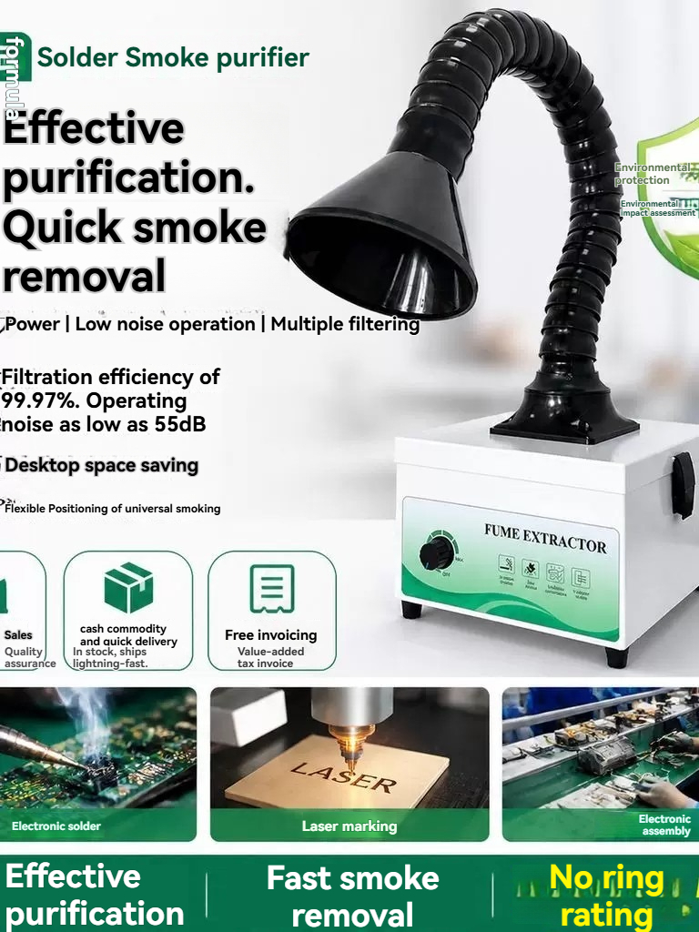 Penyerap Asap Solder Mini – Pe - Industrial Laser Welding Iron ulasan dan harga