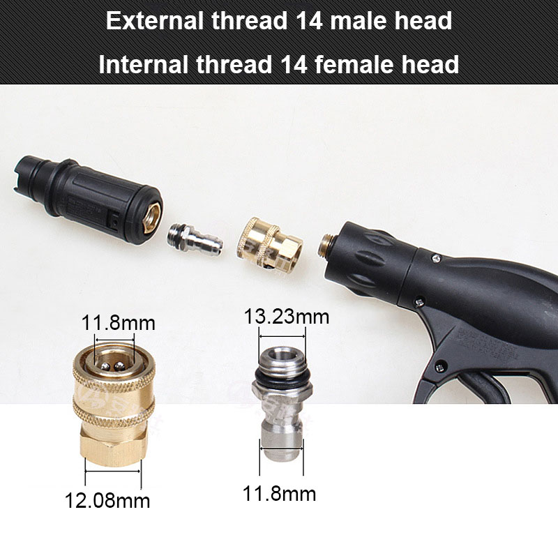 Mesin cuci tekanan tinggi 1/4  - Laser Nozzle Ceramic ulasan dan harga