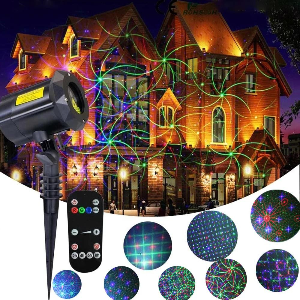 Lampu Laser Natal di luar ruan - Industrial Laser Projector ulasan dan harga