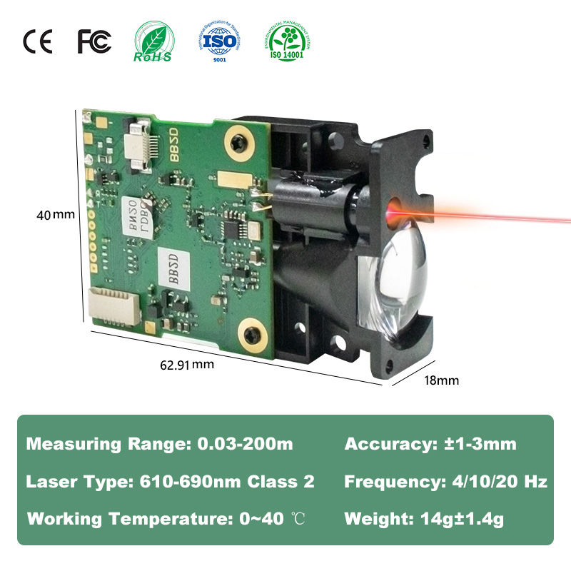 Sensor Jarak Laser LDJ 200m Mo - Industrial Laser Sensor ulasan dan harga