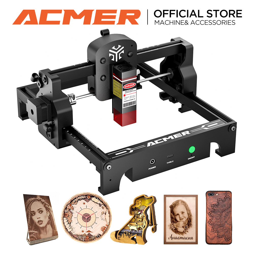 ACMER S1 Mesin Ukir Laser 6W/3 - Industrial Laser Ablation ulasan dan harga
