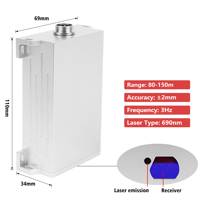 Sensor Pengukuran Laser Indust - Industrial Laser Sensor ulasan dan harga