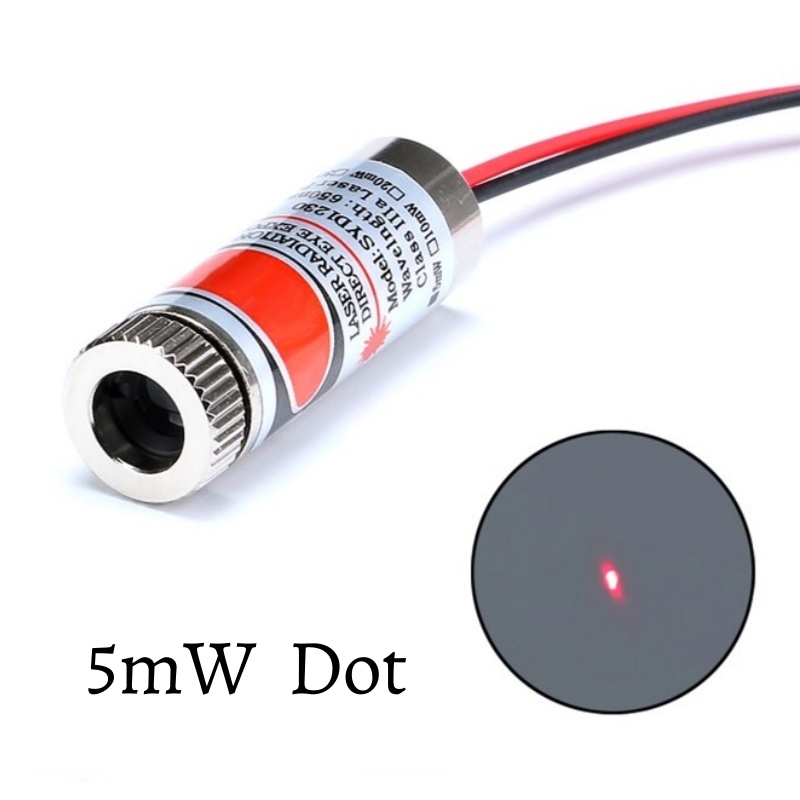 Modul Laser Merah 650nm 5mW Ti - Industrial Laser Head ulasan dan harga