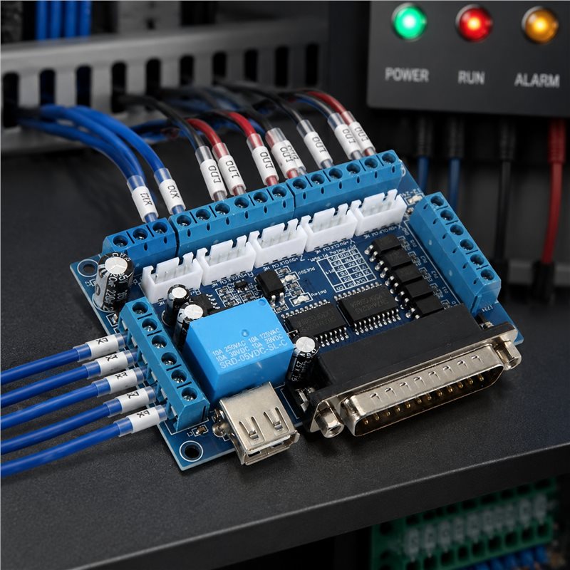 Papan Driver A84E MACH3 Mesin  - Stepper Driver Cnc ulasan dan harga