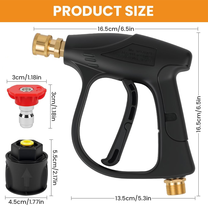 Pistol Semprot Tekanan Tinggi  - Laser Nozzle Ceramic ulasan dan harga