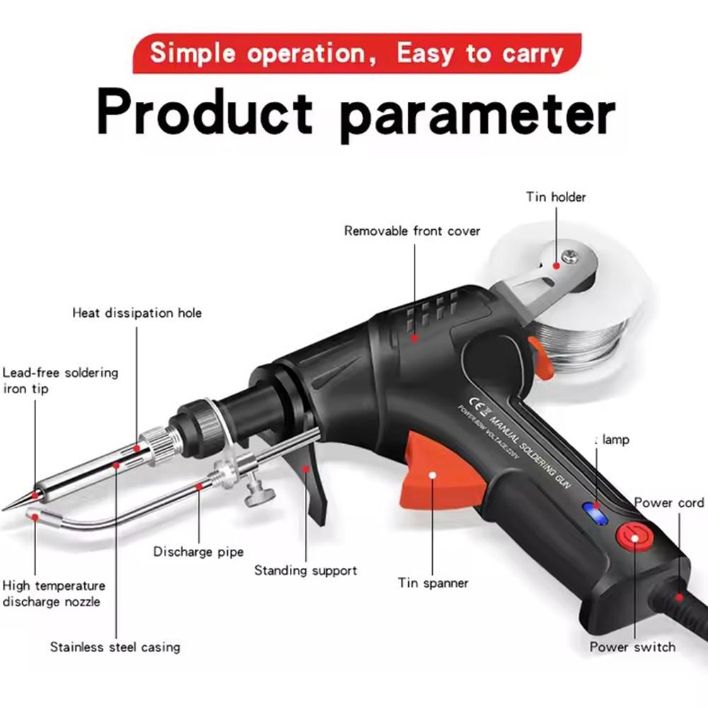 Set Pistol Solder Besi Solder  - Industrial Laser Welding Iron ulasan dan harga