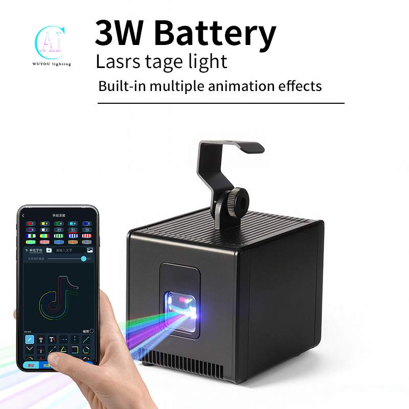 Proyektor sinar laser baterai  - Industrial Laser Projector ulasan dan harga