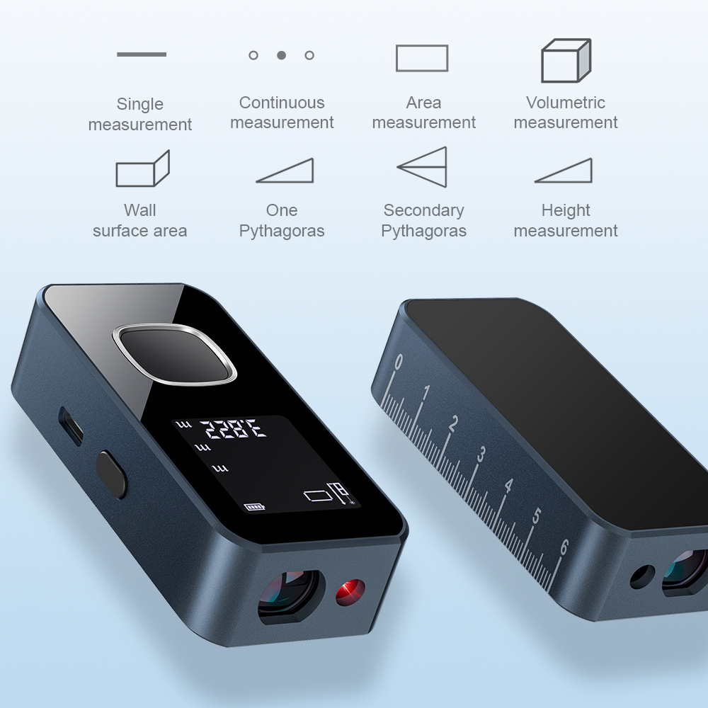 Pengukur jarak Laser 60M, Lase - Industrial Laser Sensor ulasan dan harga