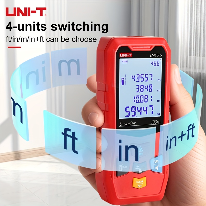 UNIT Pengukur Jarak Laser LM40 - Industrial Laser Tape Measure ulasan dan harga