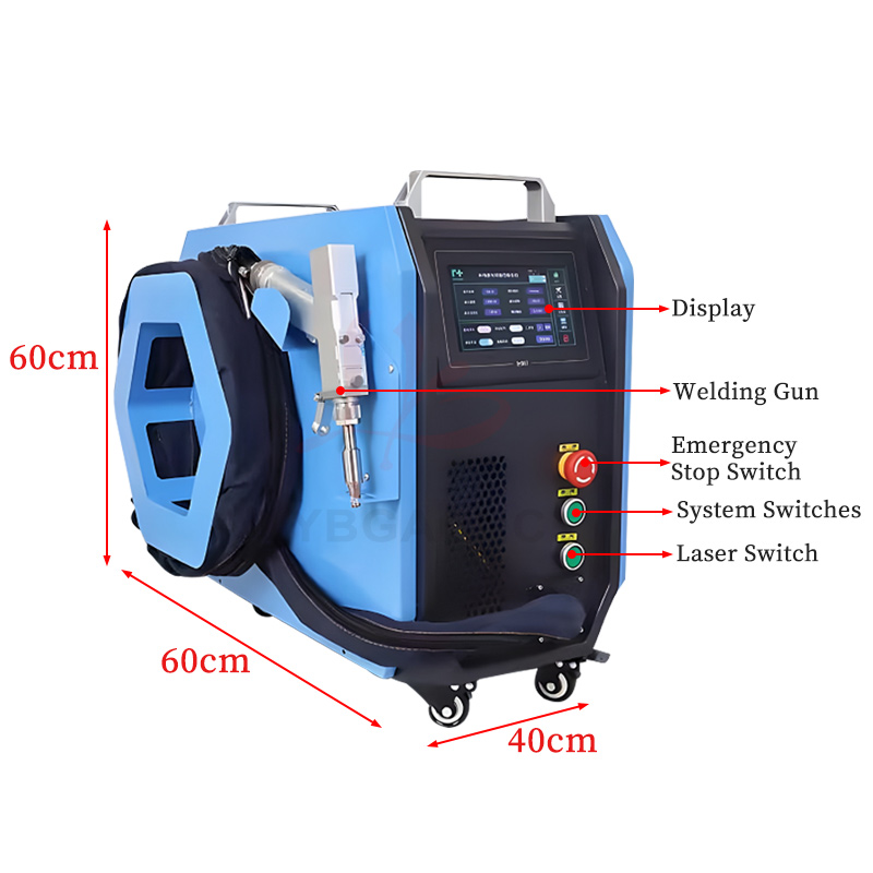 Mesin Las Laser Genggam Berpen - Industrial Laser Welder ulasan dan harga